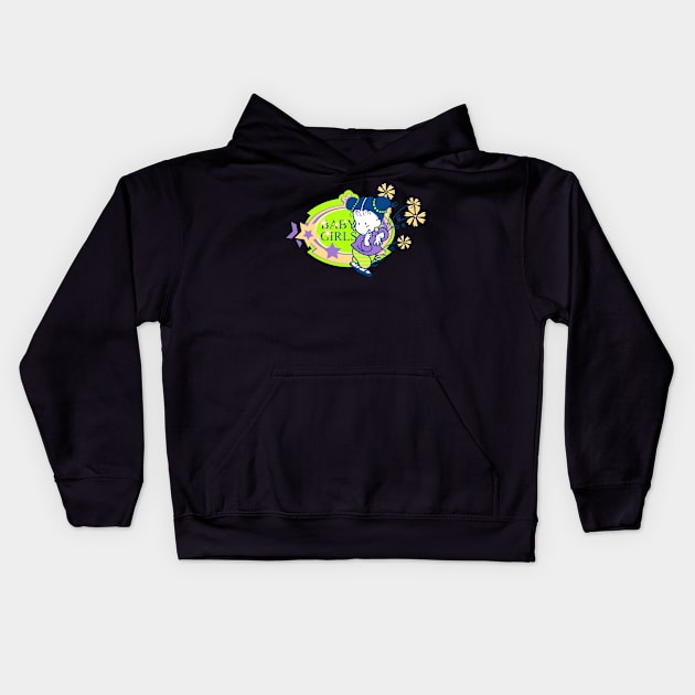 Baby Girls Mei Yue Kids Hoodie by Andengmarinko